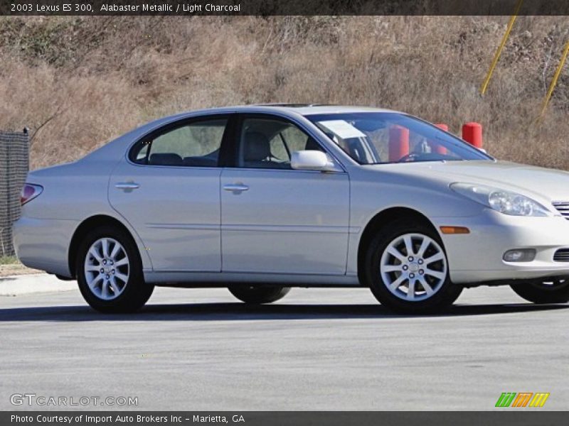 Alabaster Metallic / Light Charcoal 2003 Lexus ES 300