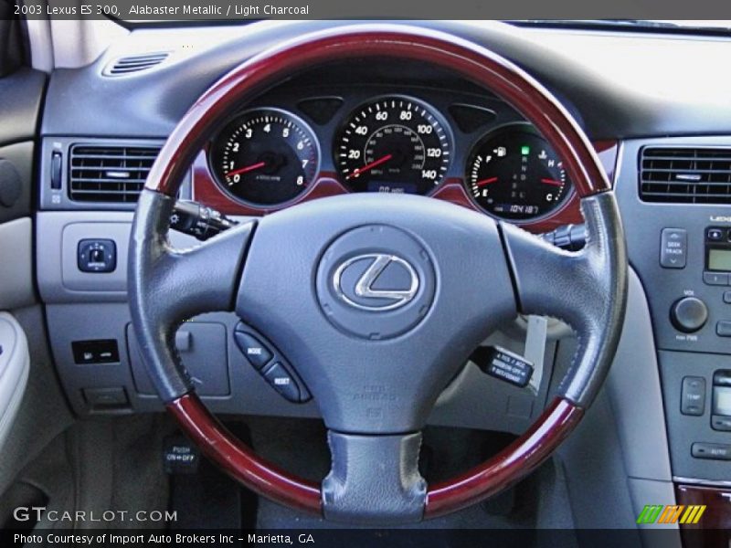 Alabaster Metallic / Light Charcoal 2003 Lexus ES 300