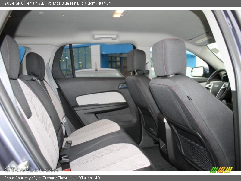 Atlantis Blue Metallic / Light Titanium 2014 GMC Terrain SLE