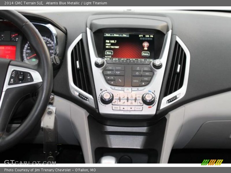 Atlantis Blue Metallic / Light Titanium 2014 GMC Terrain SLE