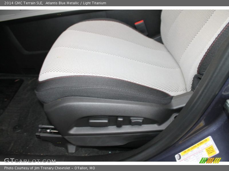 Atlantis Blue Metallic / Light Titanium 2014 GMC Terrain SLE