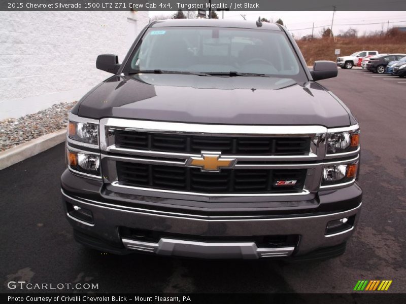 Tungsten Metallic / Jet Black 2015 Chevrolet Silverado 1500 LTZ Z71 Crew Cab 4x4