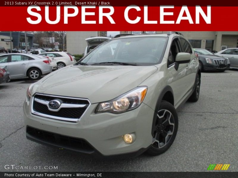 Desert Khaki / Black 2013 Subaru XV Crosstrek 2.0 Limited