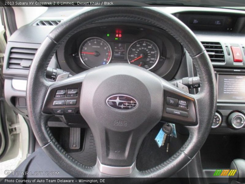 Desert Khaki / Black 2013 Subaru XV Crosstrek 2.0 Limited