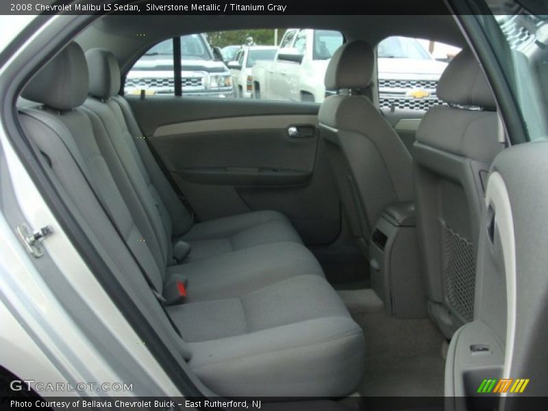 Silverstone Metallic / Titanium Gray 2008 Chevrolet Malibu LS Sedan