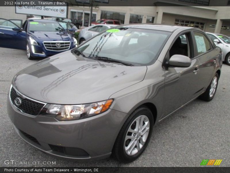 Titanium / Black 2012 Kia Forte EX
