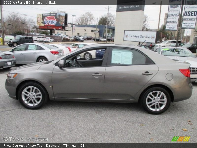 Titanium / Black 2012 Kia Forte EX