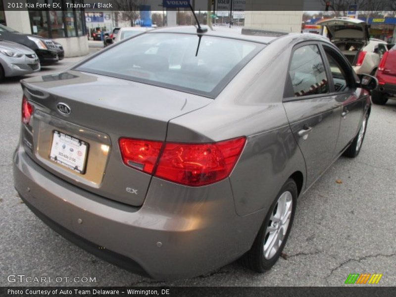 Titanium / Black 2012 Kia Forte EX