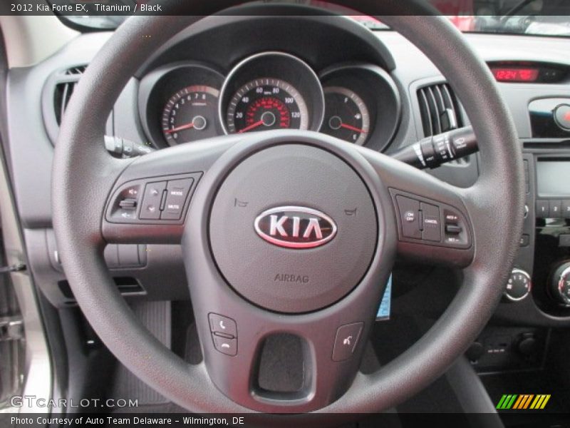 Titanium / Black 2012 Kia Forte EX