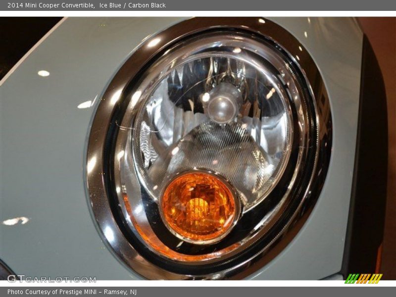 Ice Blue / Carbon Black 2014 Mini Cooper Convertible