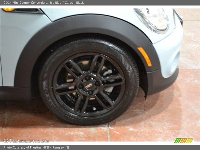 Ice Blue / Carbon Black 2014 Mini Cooper Convertible