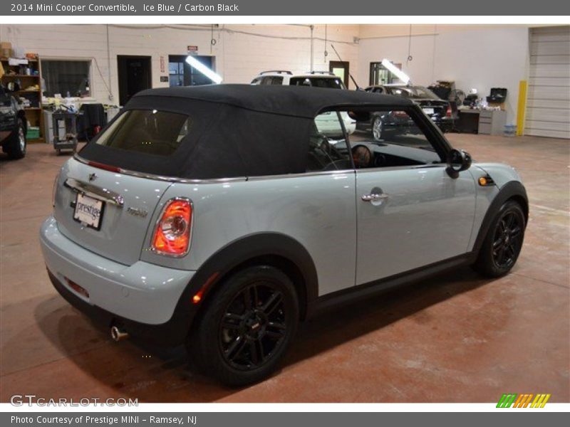 Ice Blue / Carbon Black 2014 Mini Cooper Convertible