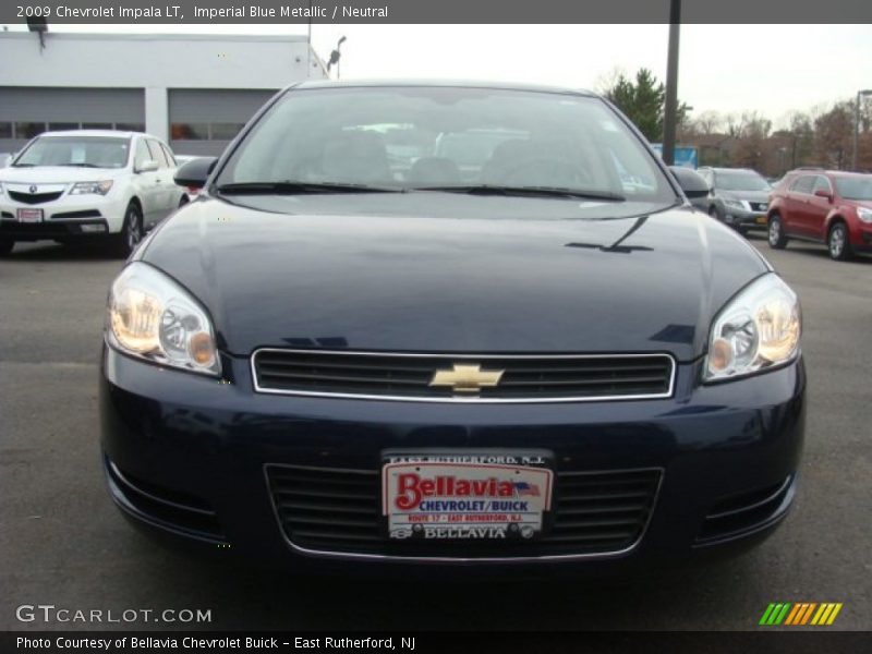 Imperial Blue Metallic / Neutral 2009 Chevrolet Impala LT