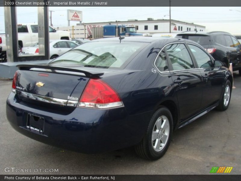 Imperial Blue Metallic / Neutral 2009 Chevrolet Impala LT