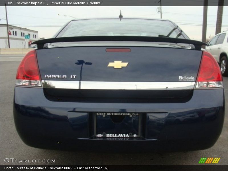 Imperial Blue Metallic / Neutral 2009 Chevrolet Impala LT