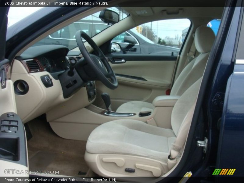 Imperial Blue Metallic / Neutral 2009 Chevrolet Impala LT
