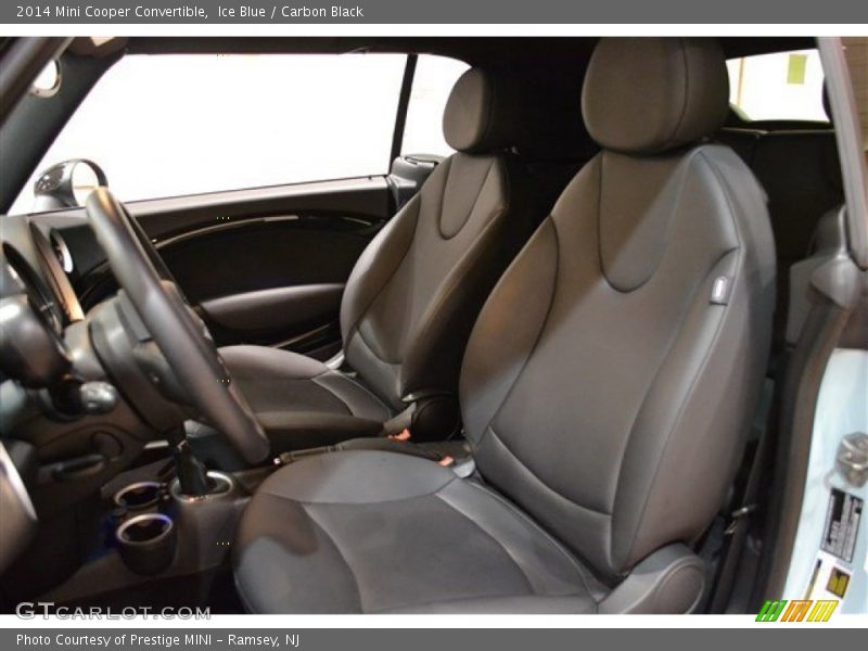Ice Blue / Carbon Black 2014 Mini Cooper Convertible