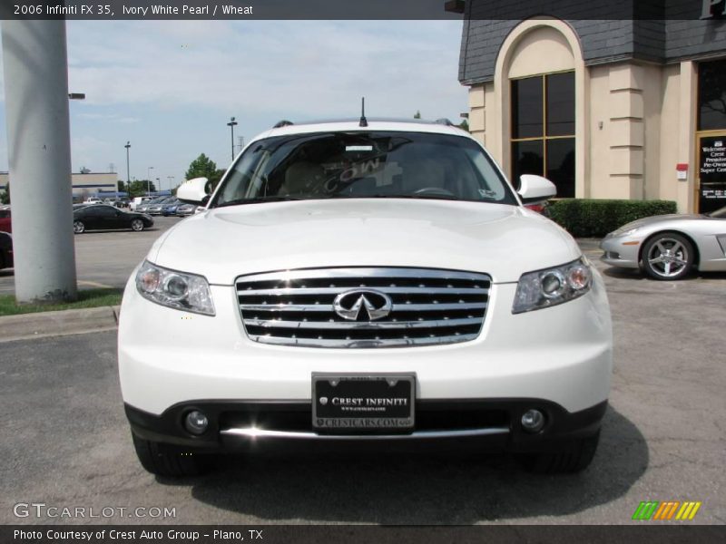 Ivory White Pearl / Wheat 2006 Infiniti FX 35