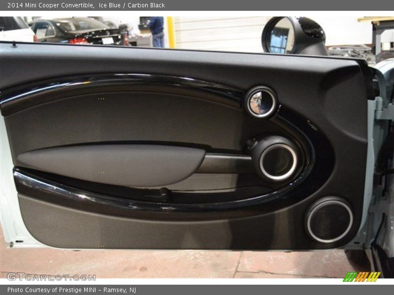 Ice Blue / Carbon Black 2014 Mini Cooper Convertible