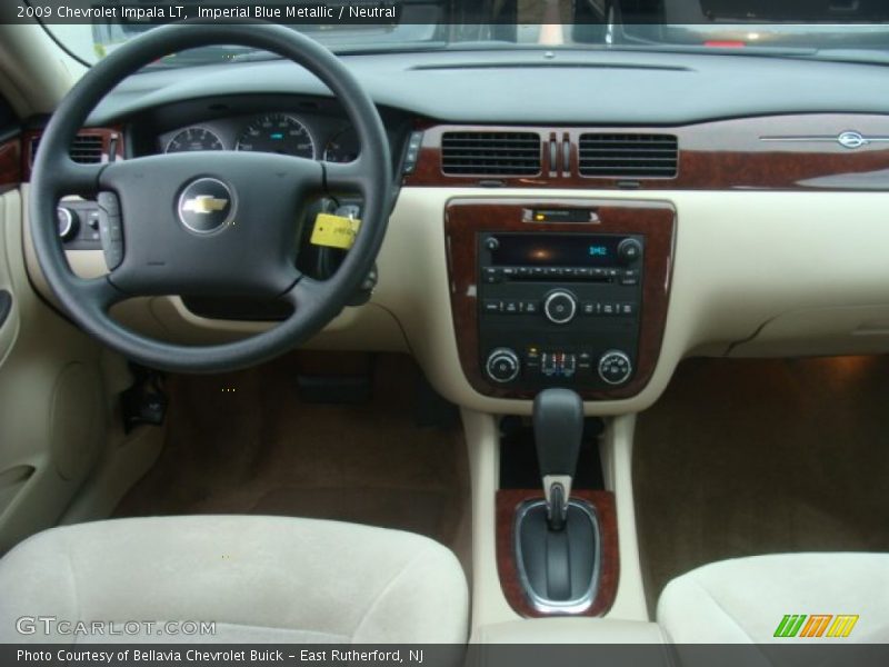 Imperial Blue Metallic / Neutral 2009 Chevrolet Impala LT