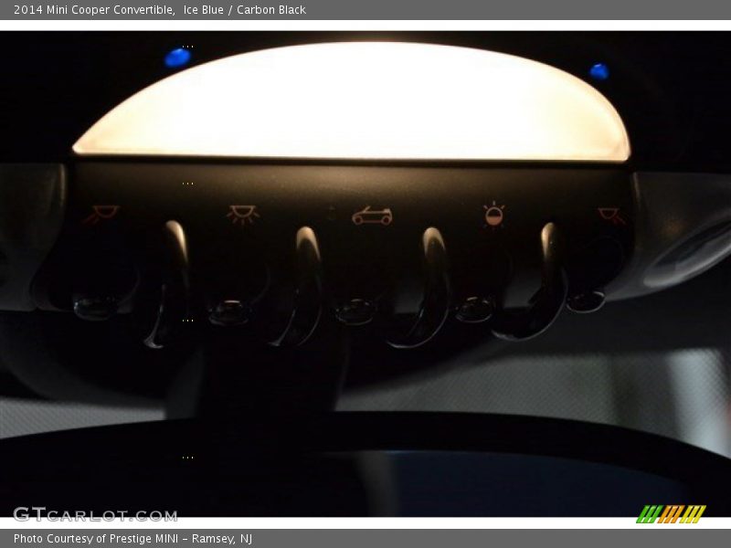 Ice Blue / Carbon Black 2014 Mini Cooper Convertible