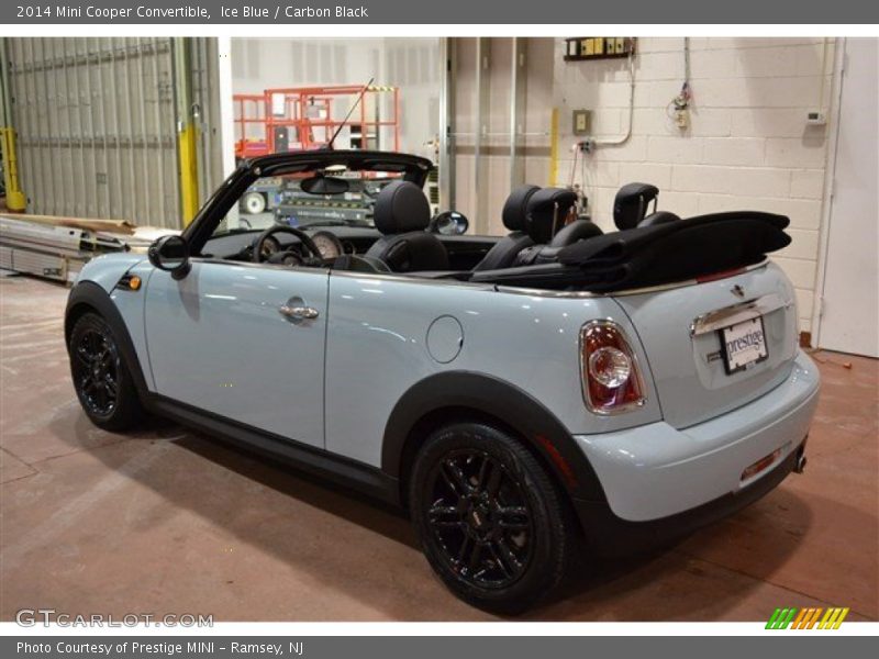 Ice Blue / Carbon Black 2014 Mini Cooper Convertible