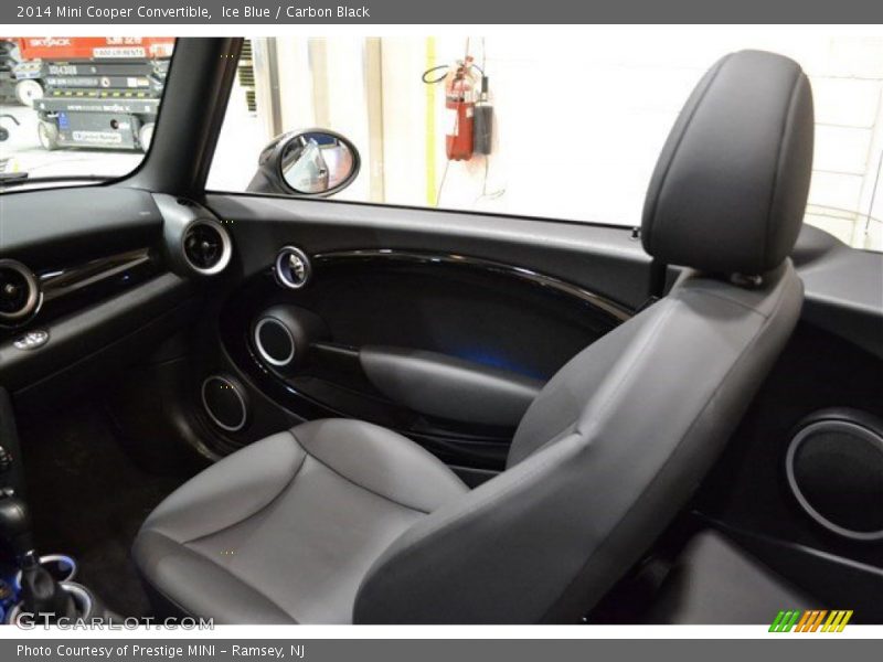 Ice Blue / Carbon Black 2014 Mini Cooper Convertible