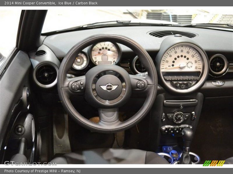 Ice Blue / Carbon Black 2014 Mini Cooper Convertible