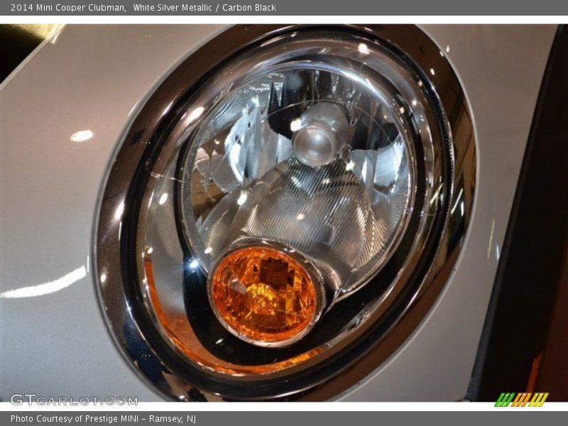 White Silver Metallic / Carbon Black 2014 Mini Cooper Clubman