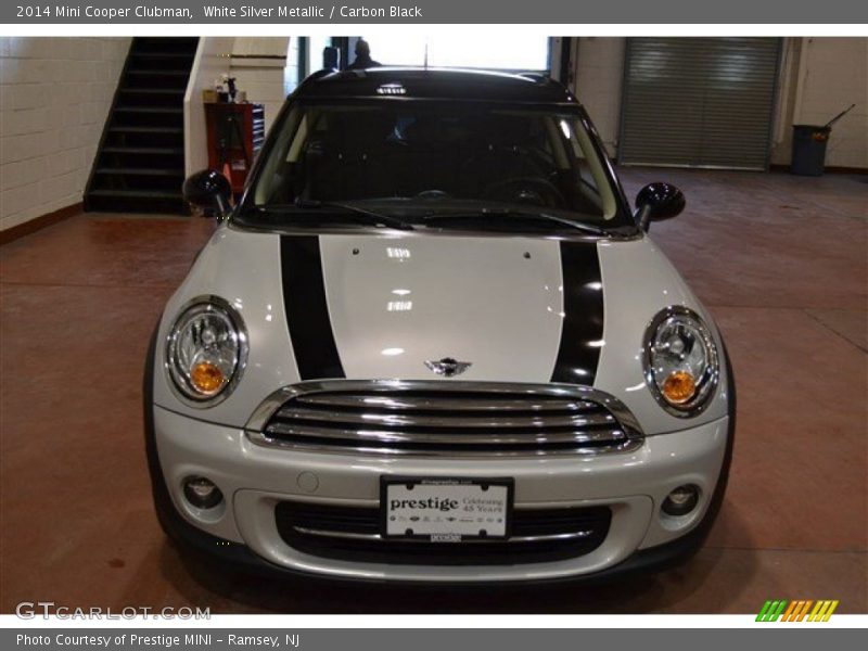 White Silver Metallic / Carbon Black 2014 Mini Cooper Clubman