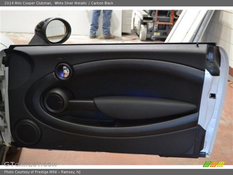 White Silver Metallic / Carbon Black 2014 Mini Cooper Clubman