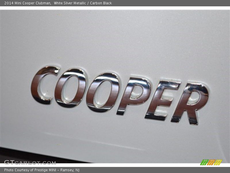 White Silver Metallic / Carbon Black 2014 Mini Cooper Clubman