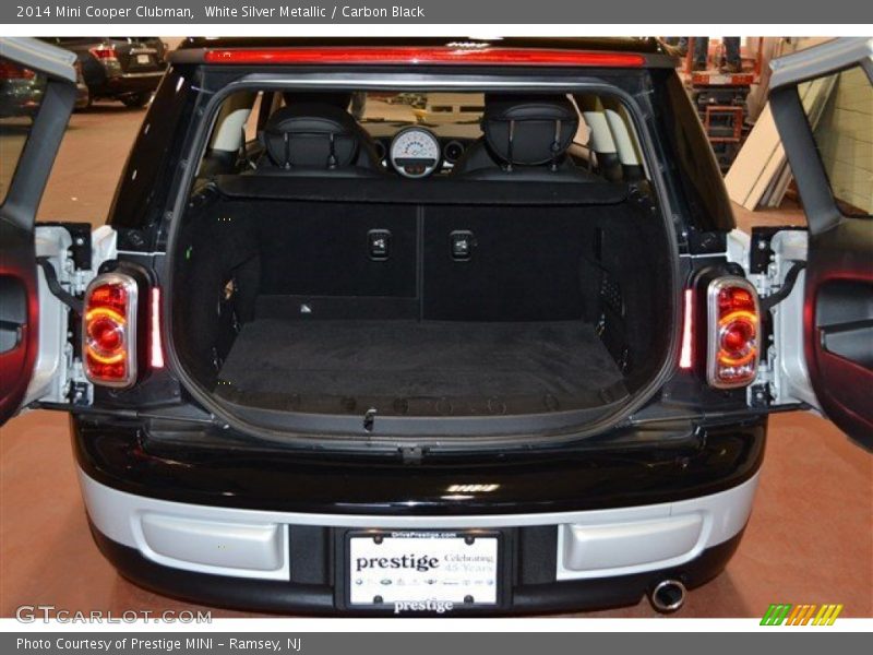 White Silver Metallic / Carbon Black 2014 Mini Cooper Clubman