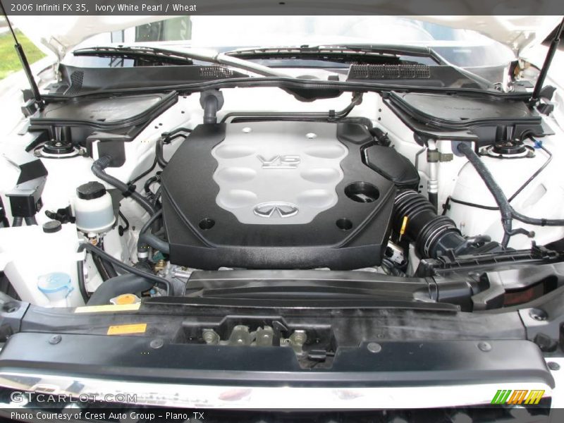 Ivory White Pearl / Wheat 2006 Infiniti FX 35