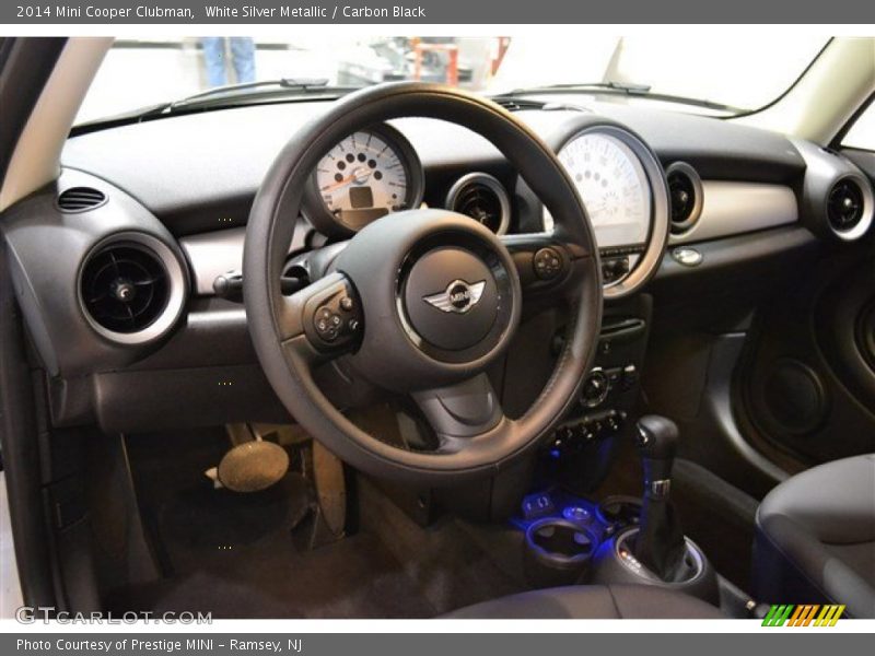 White Silver Metallic / Carbon Black 2014 Mini Cooper Clubman