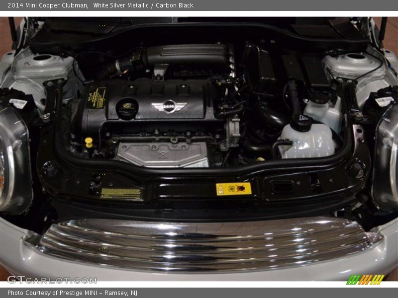 White Silver Metallic / Carbon Black 2014 Mini Cooper Clubman