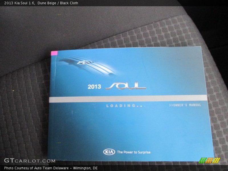 Dune Beige / Black Cloth 2013 Kia Soul 1.6