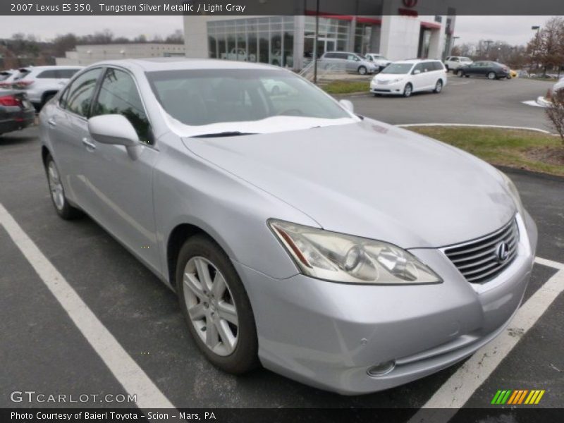 Tungsten Silver Metallic / Light Gray 2007 Lexus ES 350