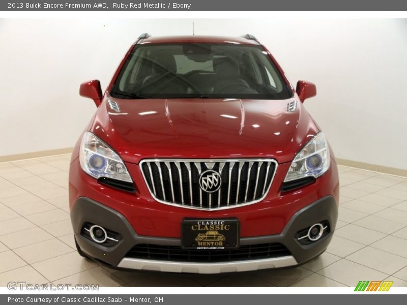 Ruby Red Metallic / Ebony 2013 Buick Encore Premium AWD