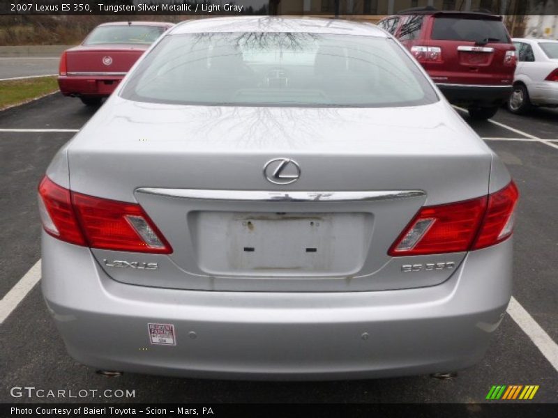 Tungsten Silver Metallic / Light Gray 2007 Lexus ES 350