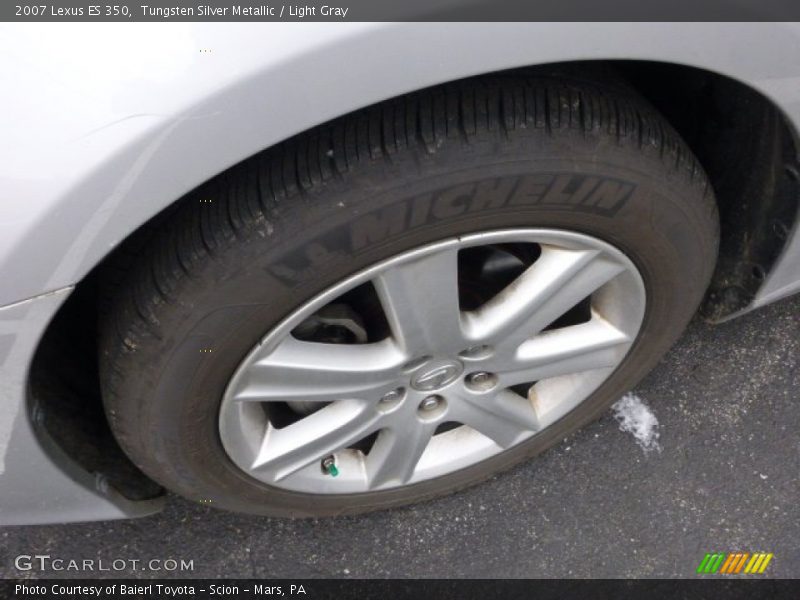 Tungsten Silver Metallic / Light Gray 2007 Lexus ES 350