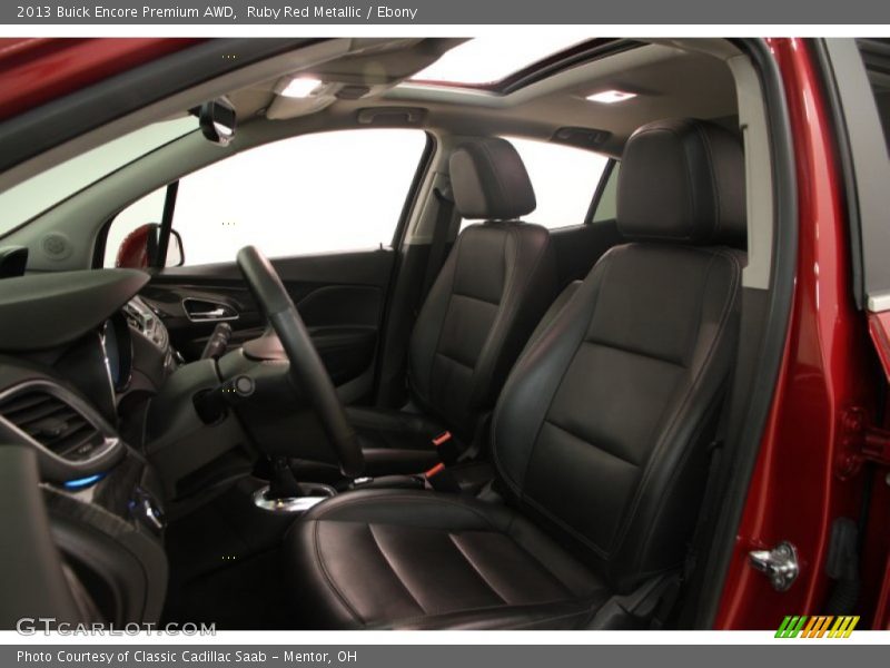 Ruby Red Metallic / Ebony 2013 Buick Encore Premium AWD