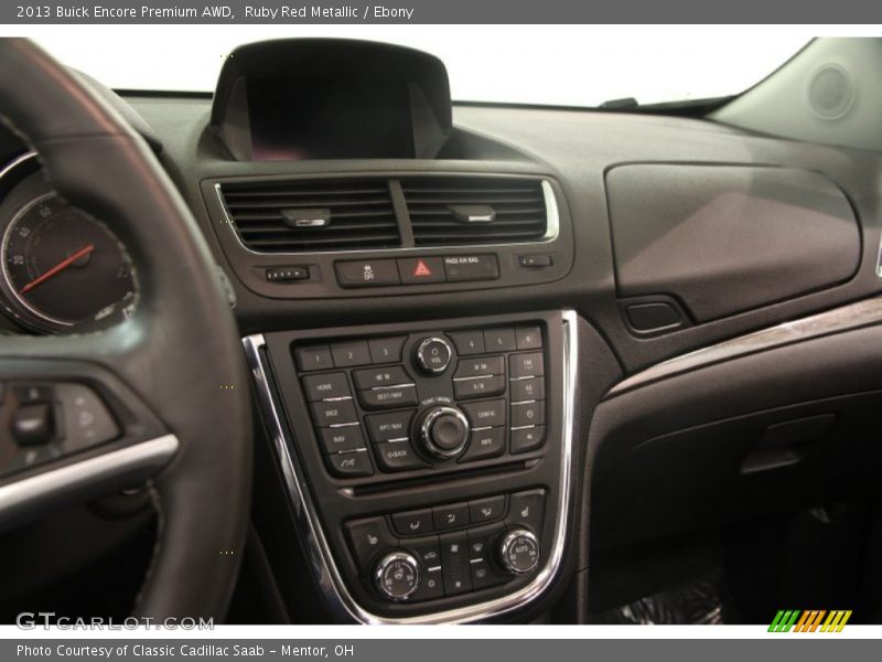 Ruby Red Metallic / Ebony 2013 Buick Encore Premium AWD