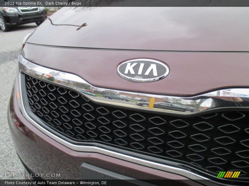 Dark Cherry / Beige 2012 Kia Optima EX