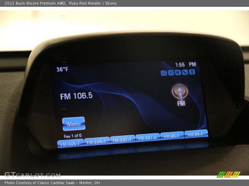 Ruby Red Metallic / Ebony 2013 Buick Encore Premium AWD
