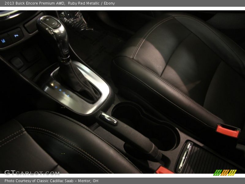 Ruby Red Metallic / Ebony 2013 Buick Encore Premium AWD