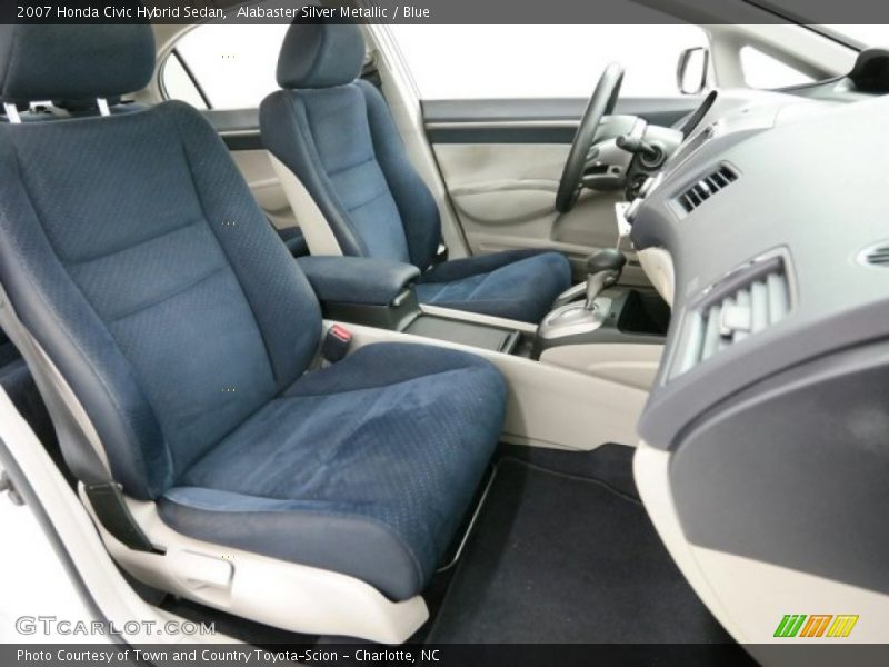 Front Seat of 2007 Civic Hybrid Sedan