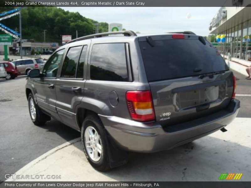 Graphite Metallic / Dark Slate Gray 2004 Jeep Grand Cherokee Laredo 4x4