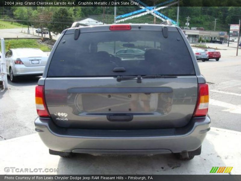 Graphite Metallic / Dark Slate Gray 2004 Jeep Grand Cherokee Laredo 4x4