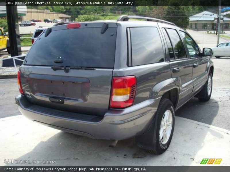 Graphite Metallic / Dark Slate Gray 2004 Jeep Grand Cherokee Laredo 4x4